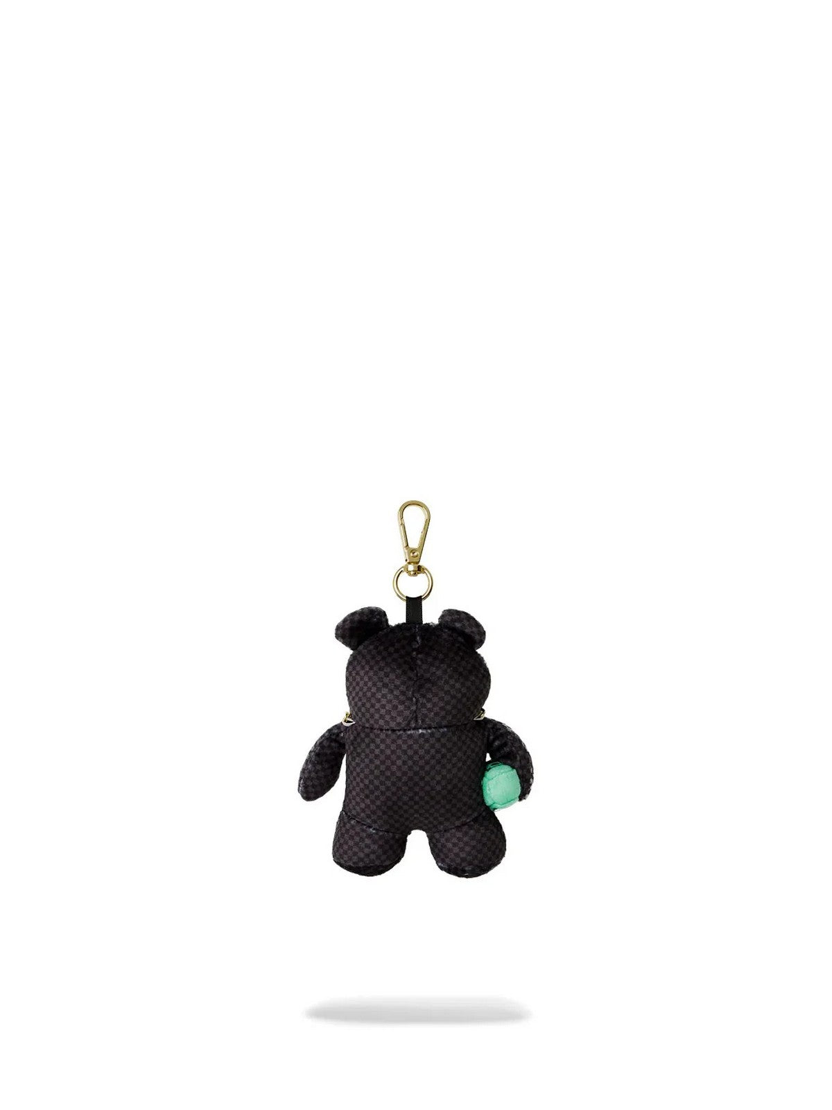 SPRAYGROUND Portachiavi Uomo PANDA PANDA PANDA BEAR KEYCHAIN 910K0608NSZ Nero gioboutiqueweb