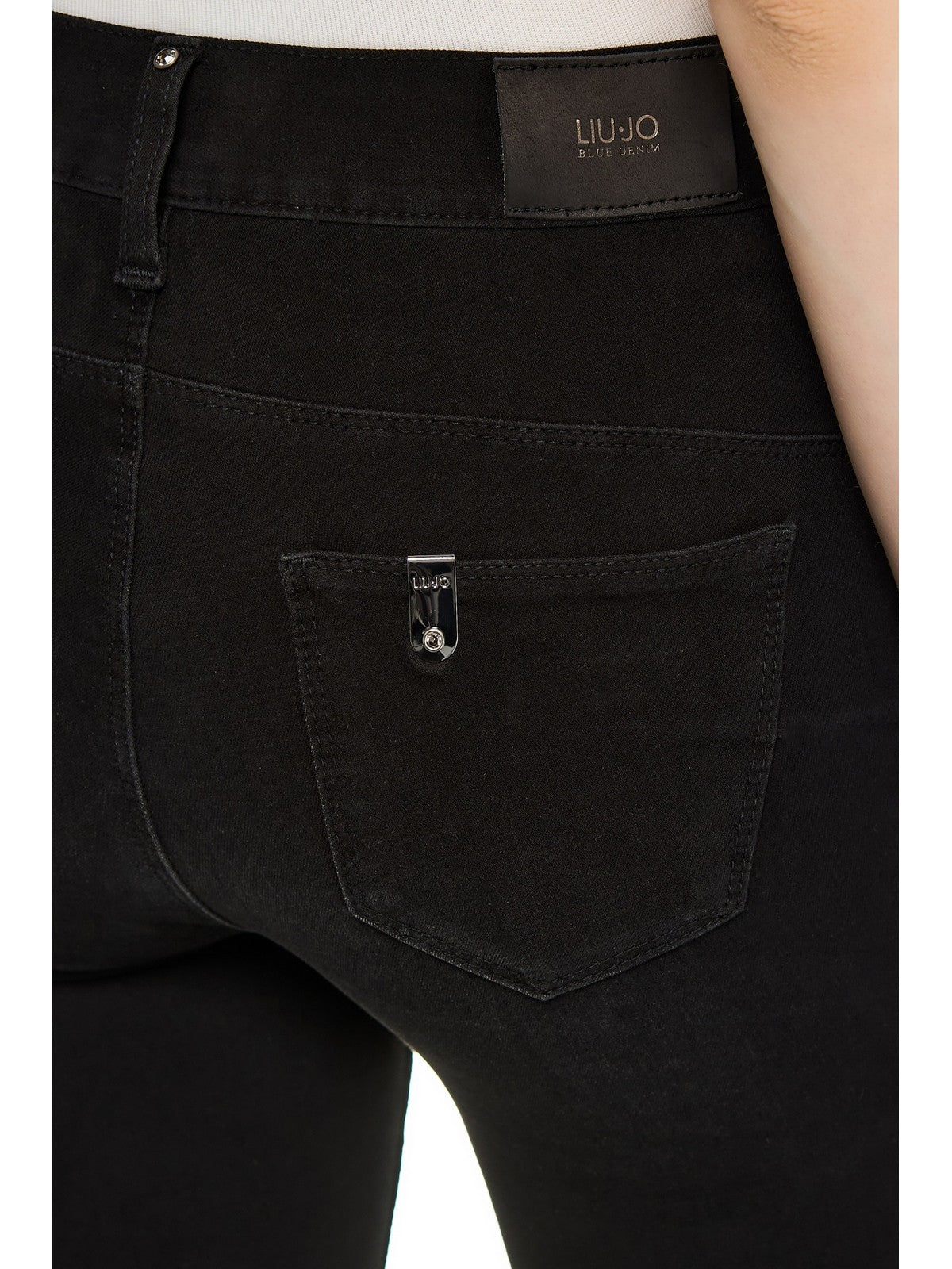 LIU JO BLUE DENIM Jeans Donna  UF4054D4886 87390 Nero gioboutiqueweb