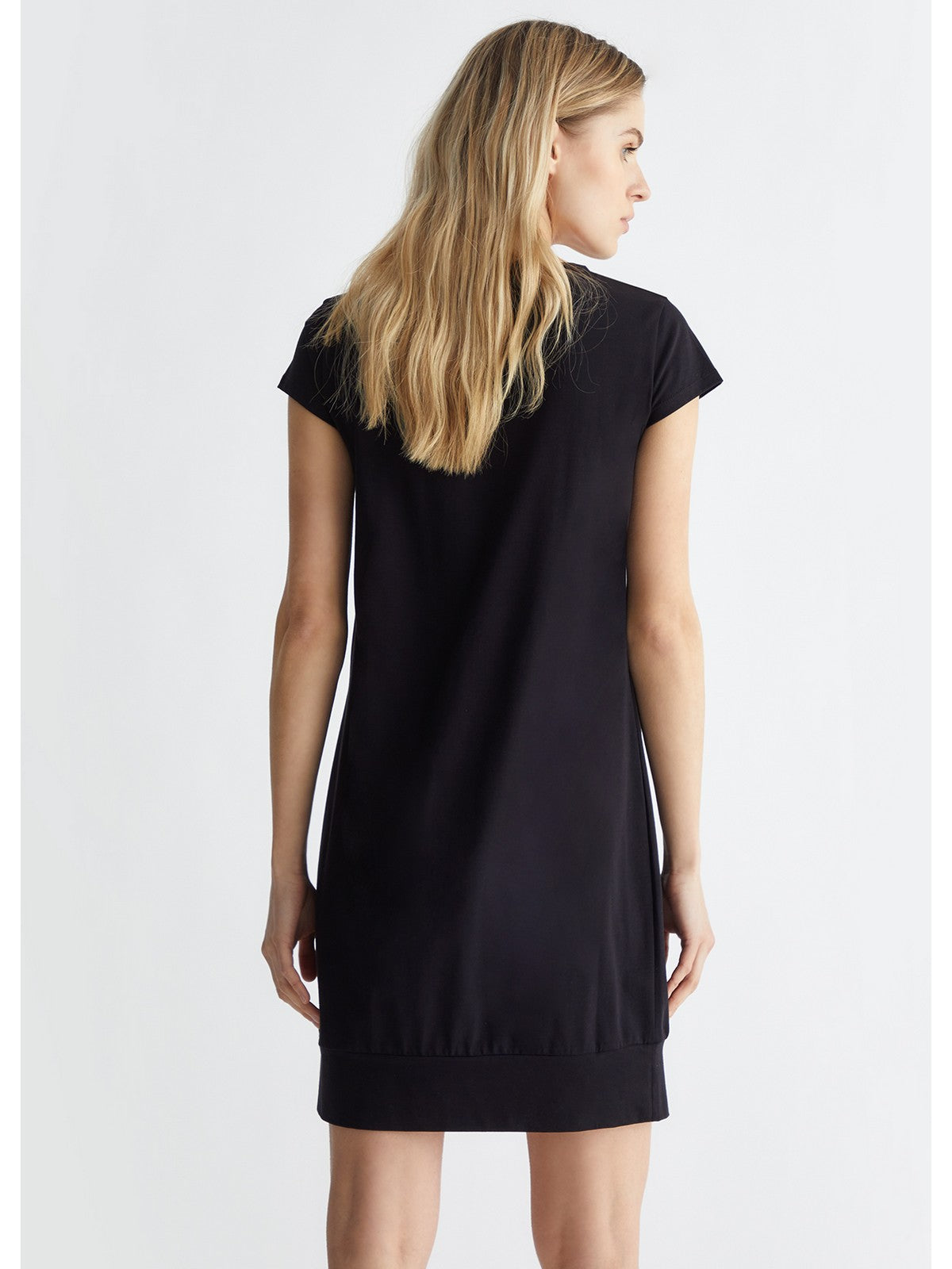 Liu Jo Beachwear Woman Dress V4103JS003 09T52 Black