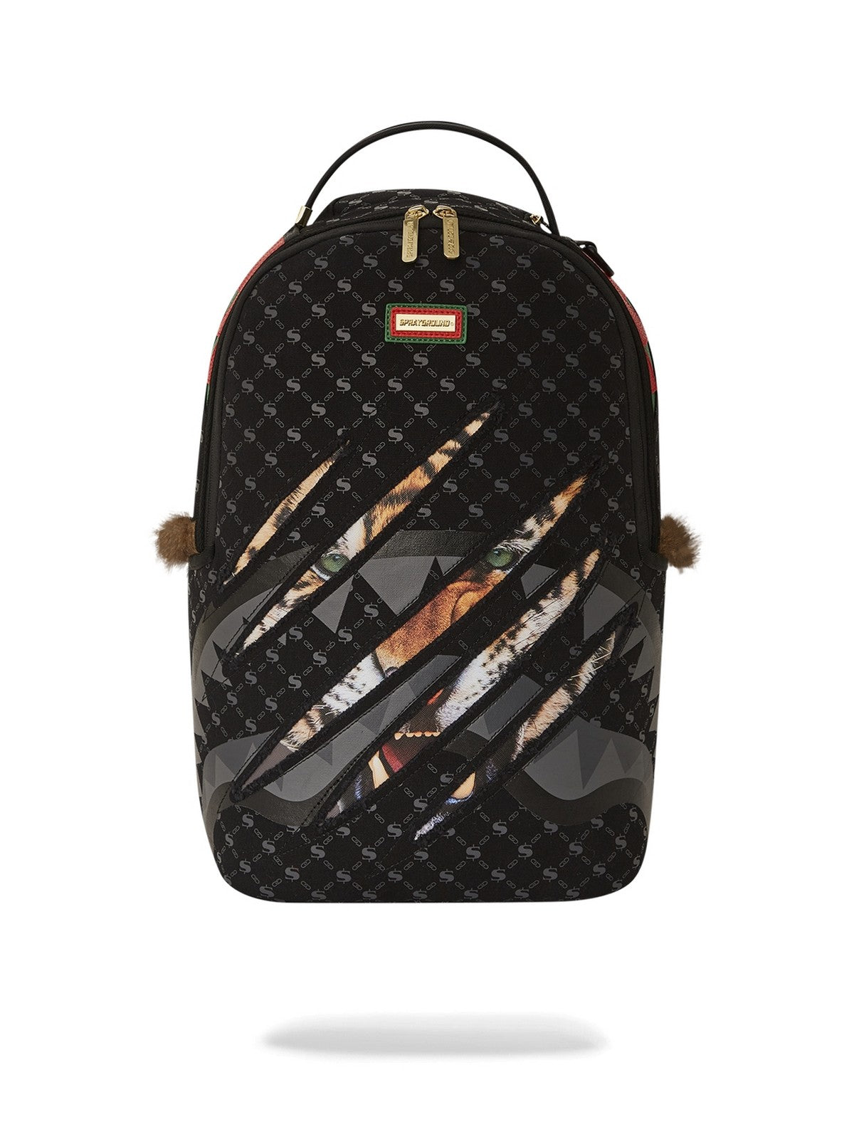 SPRAYGROUND Zaino Donna TIGER SCRATCHED 910B6154NSZ Nero