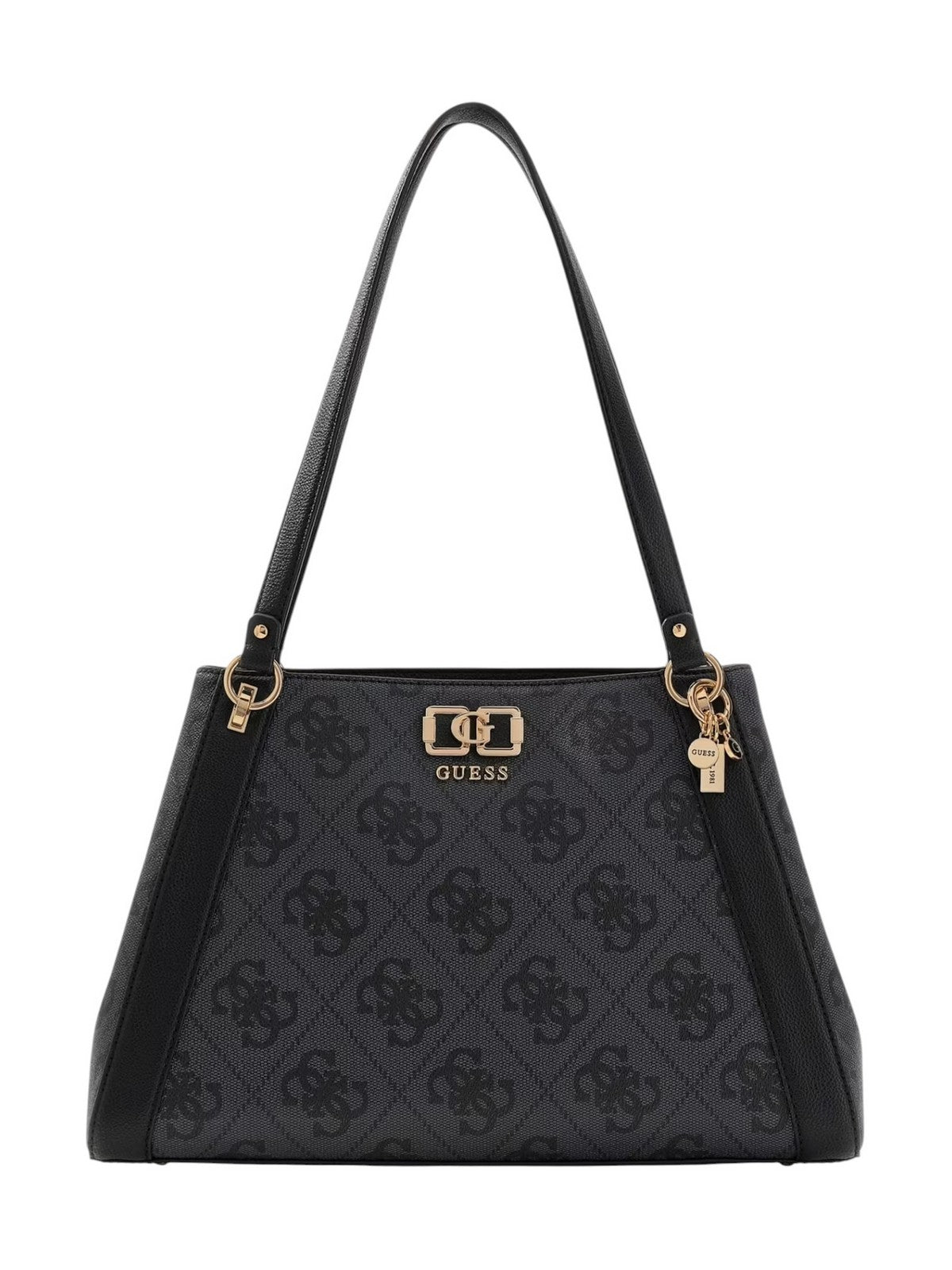 GUESS Borsa Donna KARNILLA LOGO GFRIEND CARRYALL HWOS99 01220 CLO COAL LOGO