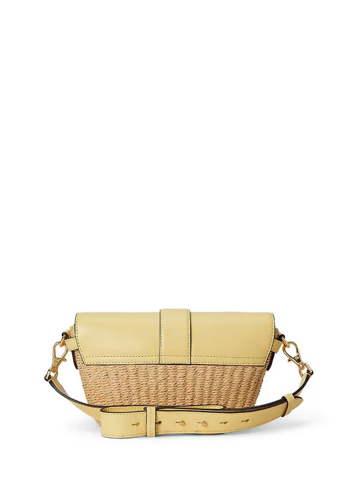 LAUREN RALPH LAUREN Borsa Donna LYNDEN-SHOULDER BAG-SMALL 431P10158 004 NATURAL/LEMON SORBET