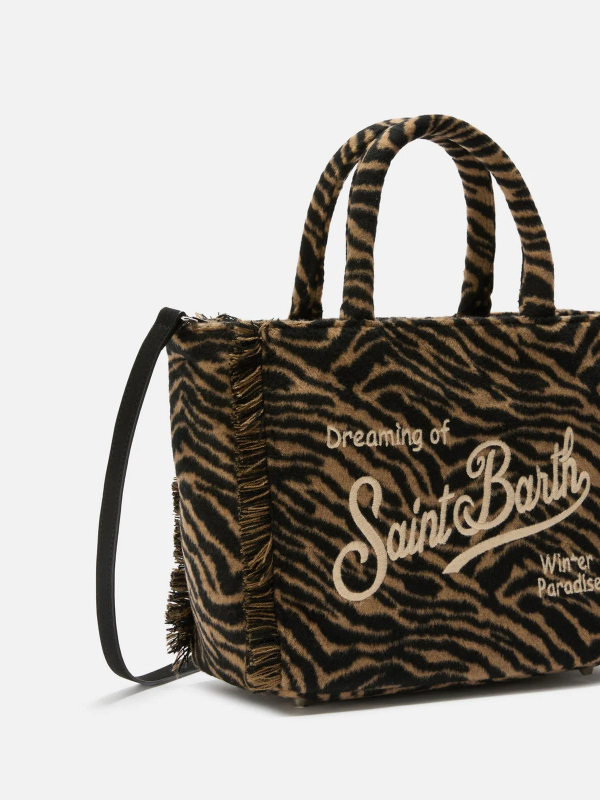 MC2 SAINT BARTH Borsa Donna  COLETTE FELT 01322I ZEBRA 18 EMB