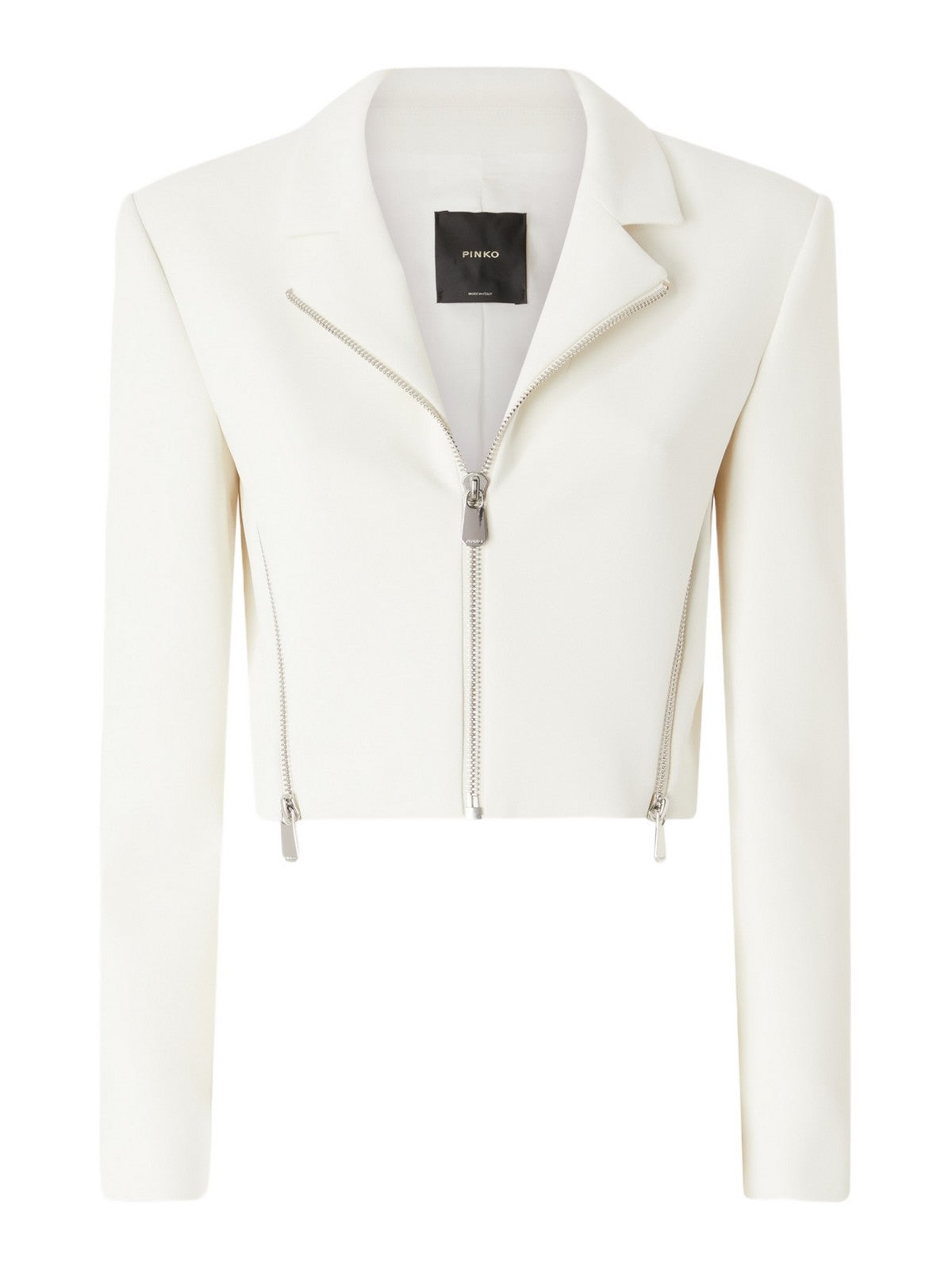 PINKO Giacca Donna Frejus Giacca Crepe Stretch Co 104067-A20A Z10 Bianco gioboutiqueweb