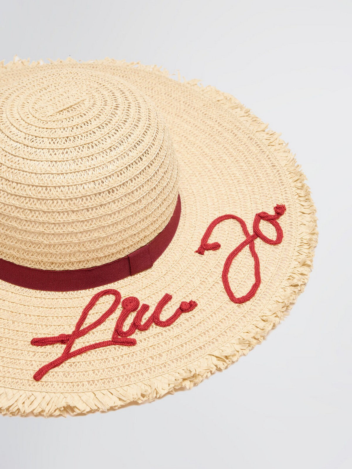 LIU JO BEACHWEAR Cappello Donna  VA5214T0300 81444 Rosso argilla gioboutiqueweb