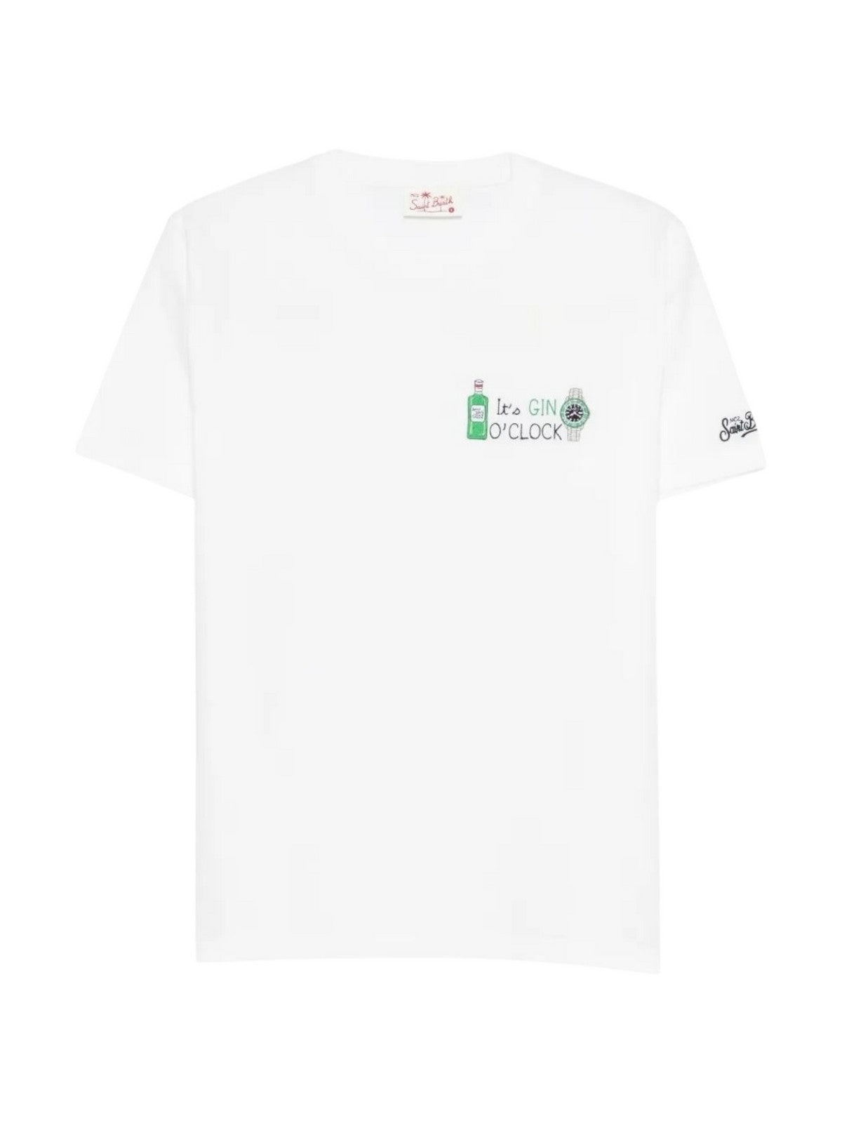 MC2 SAINT BARTH T-shirt Uomo  PORTOFINO 04432L GIN CLOCK 01N EMB