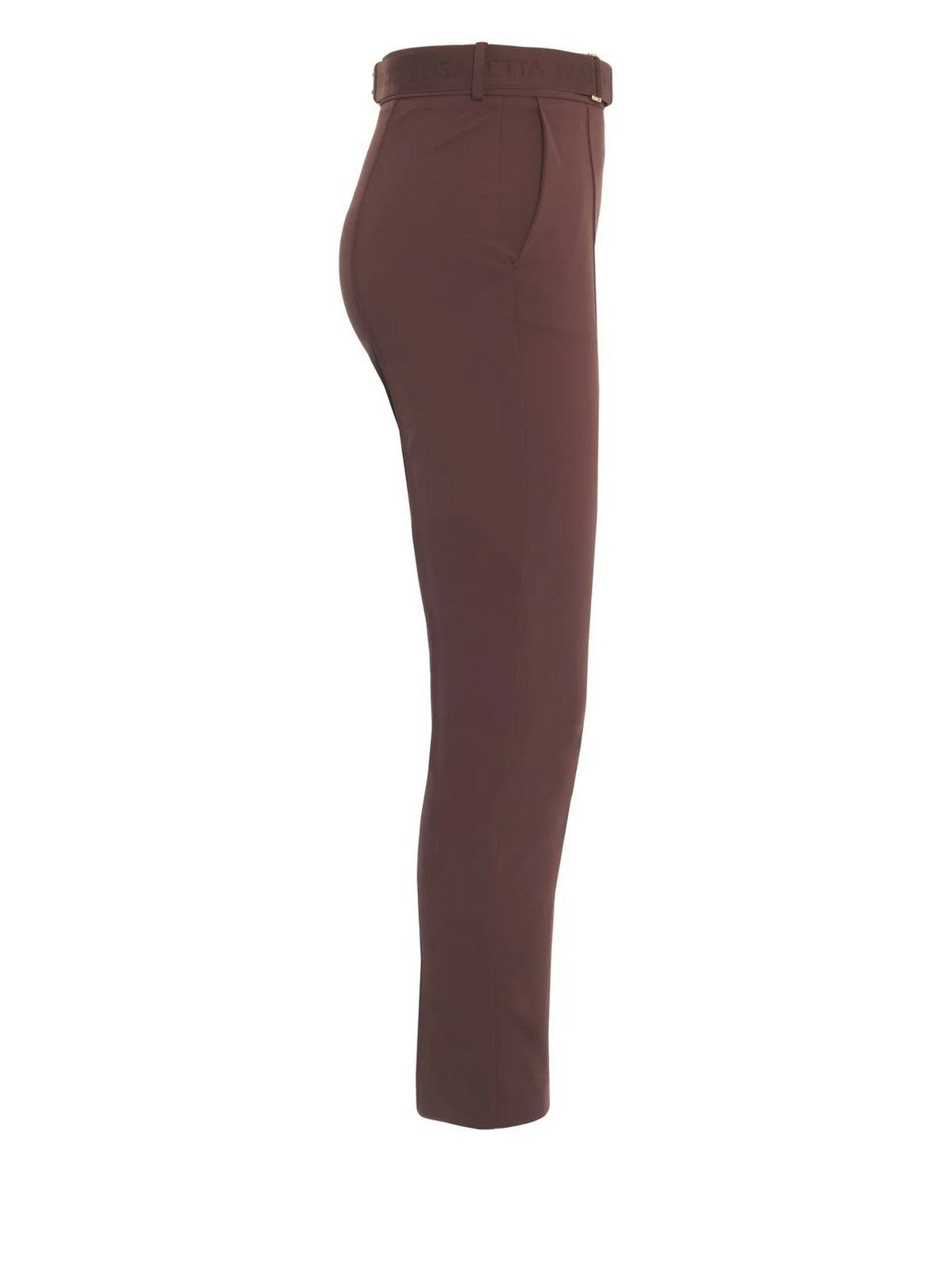 ELISABETTA FRANCHI Pantalone Donna  PA13261E2 644 CACAO gioboutiqueweb