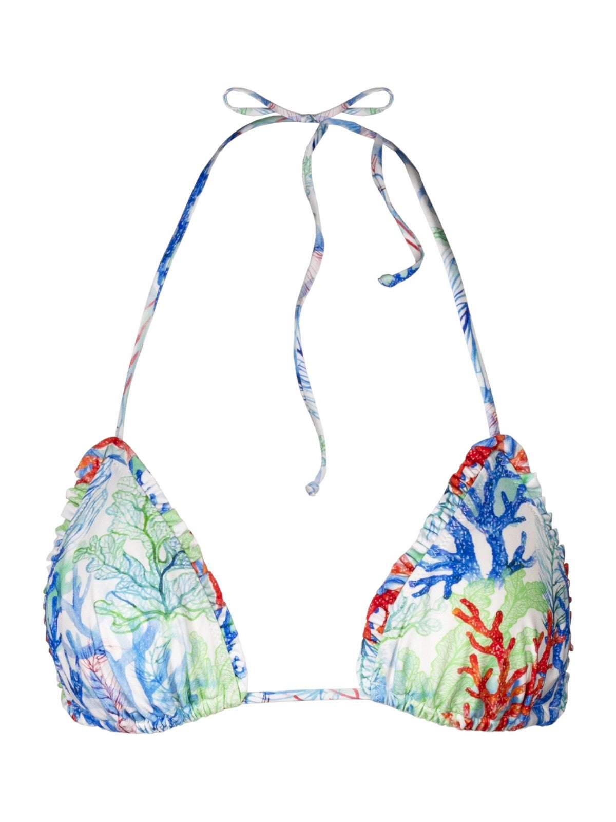 MC2 SAINT BARTH Costume da bagno Donna Triangolo THEA 03301B Bianco gioboutiqueweb