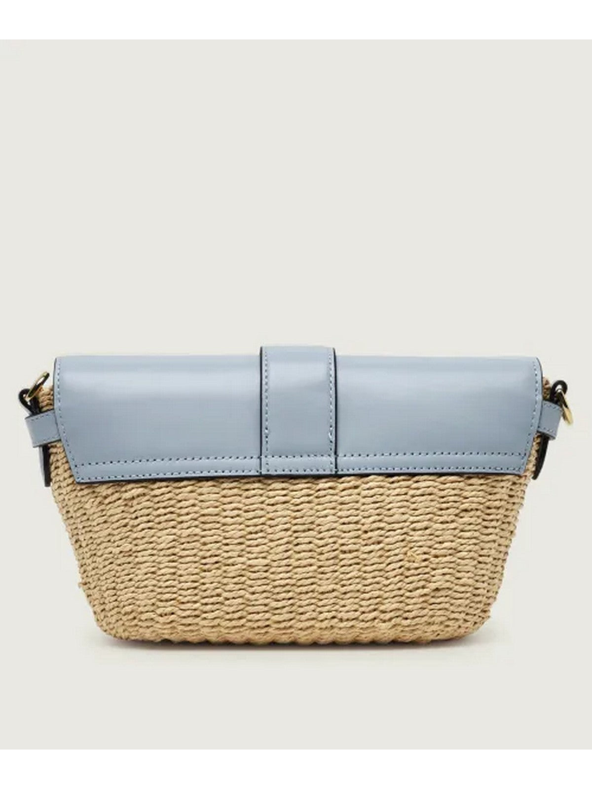 LAUREN RALPH LAUREN Borsa Donna LYNDEN-SHOULDER BAG-SMALL 431P10158 003 NATURAL/ALPINE BLUE