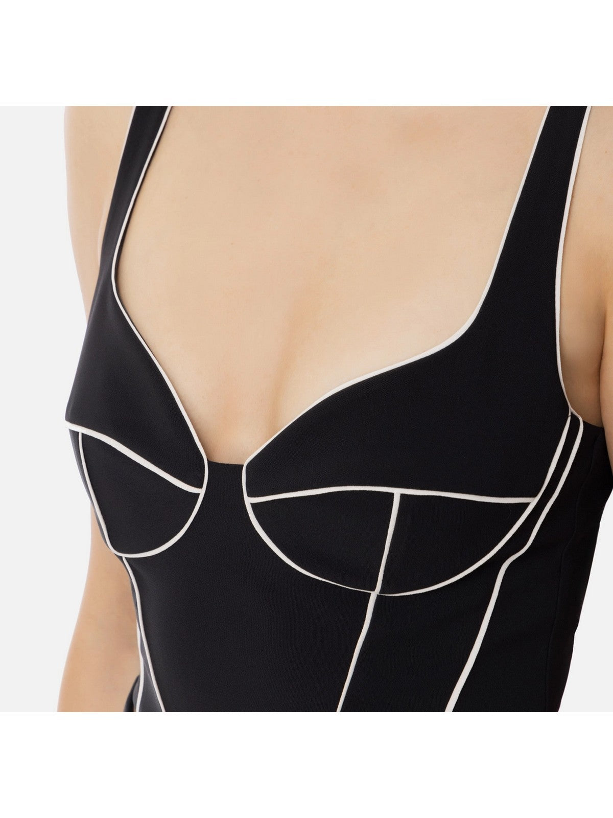 ELISABETTA FRANCHI Top Donna  TO02451E2-685 Nero gioboutiqueweb