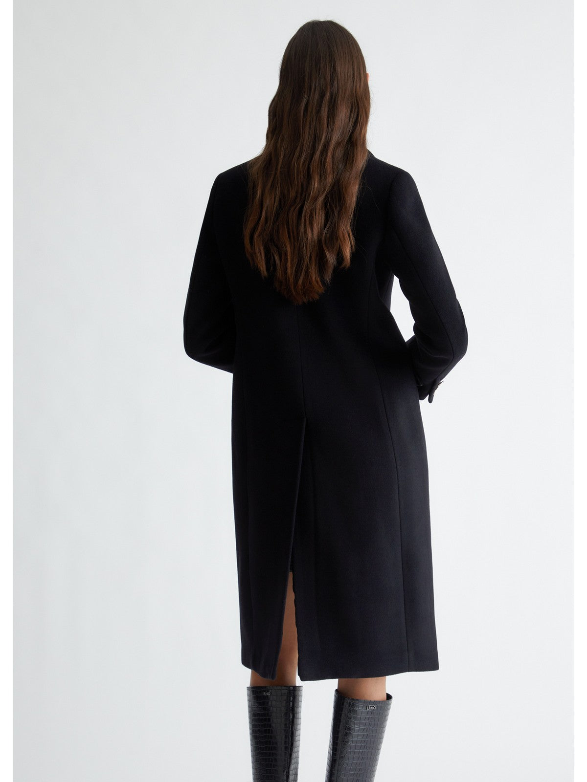 LIU JO BLACK Cappotto Donna  CF4333T2583 22222 Nero gioboutiqueweb