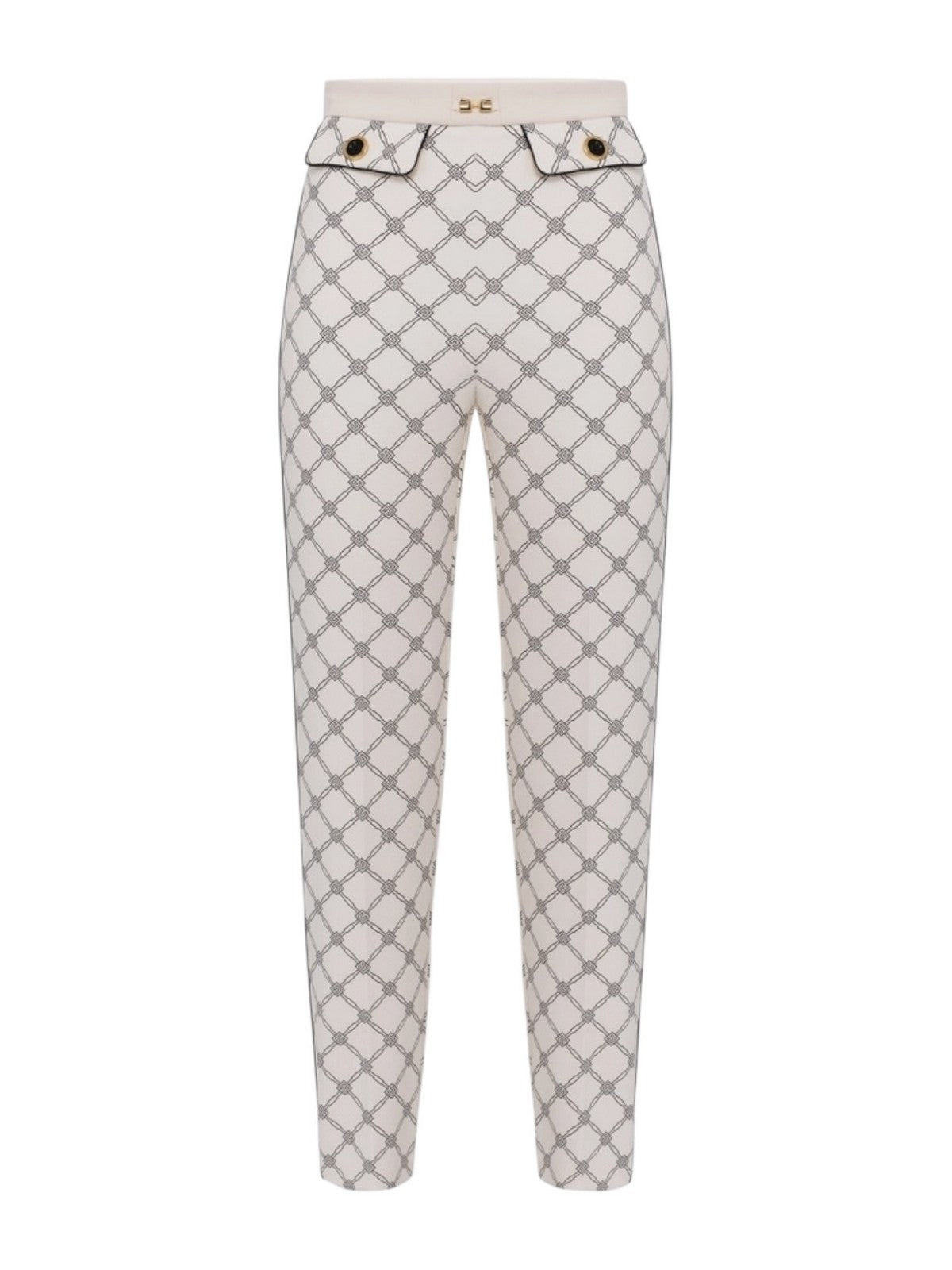 ELISABETTA FRANCHI Pantalone Donna  PAS7151E2-E84 Beige gioboutiqueweb