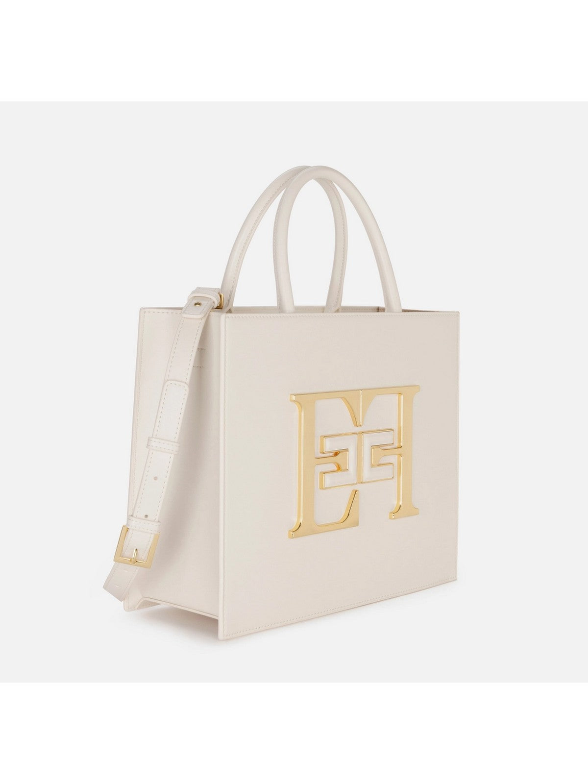 ELISABETTA FRANCHI Borsa Donna  BS06A46E2 193 Bianco gioboutiqueweb