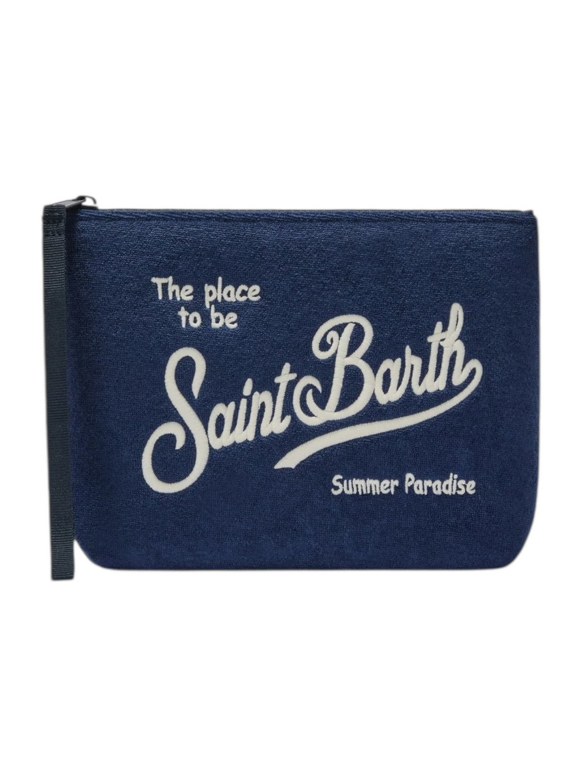 MC2 SAINT BARTH Pochette Unisex adulto  ALINE SPONGE 03029L BLU gioboutiqueweb