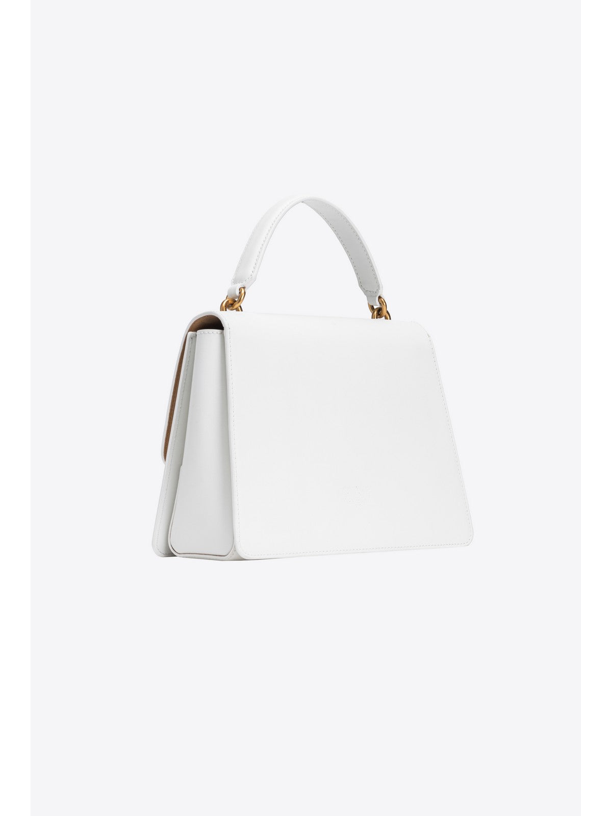PINKO Borsa Donna Love One Top Handle Classic Li 100066-A0F1 Z15Q Bianco gioboutiqueweb