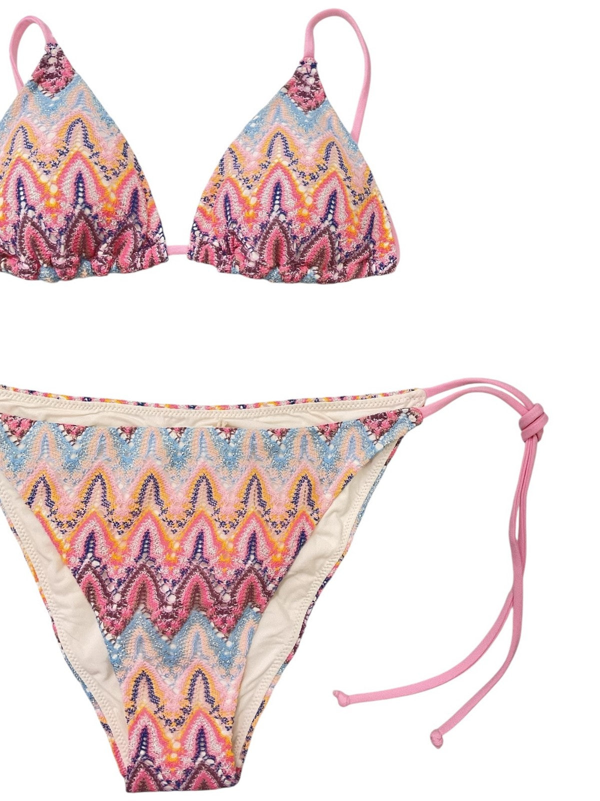MC2 SAINT BARTH Costume da bagno Bambine e ragazze  LEAH TEEN 03236L RACHEL TWIST PASTEL