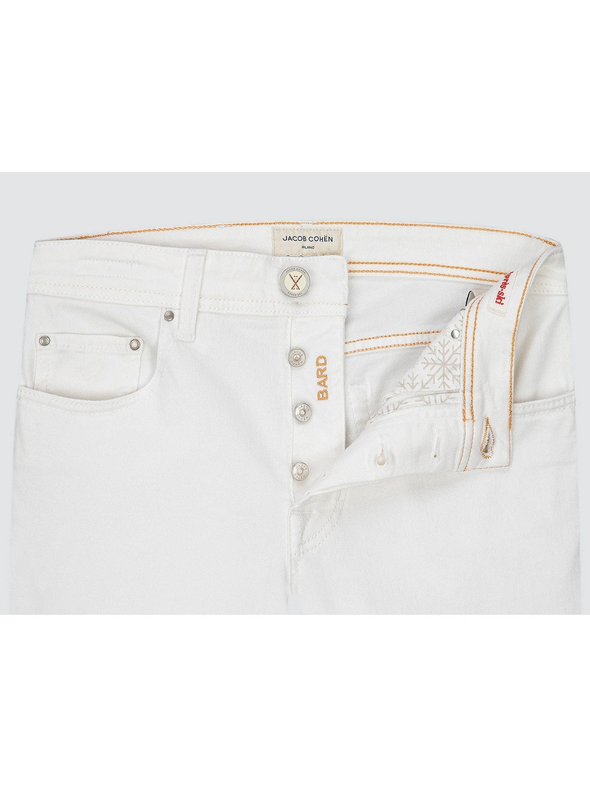 JACOB COHEN Jeans Uomo Bard JUR_QR004 055 S3848 L1 W00D NATURAL