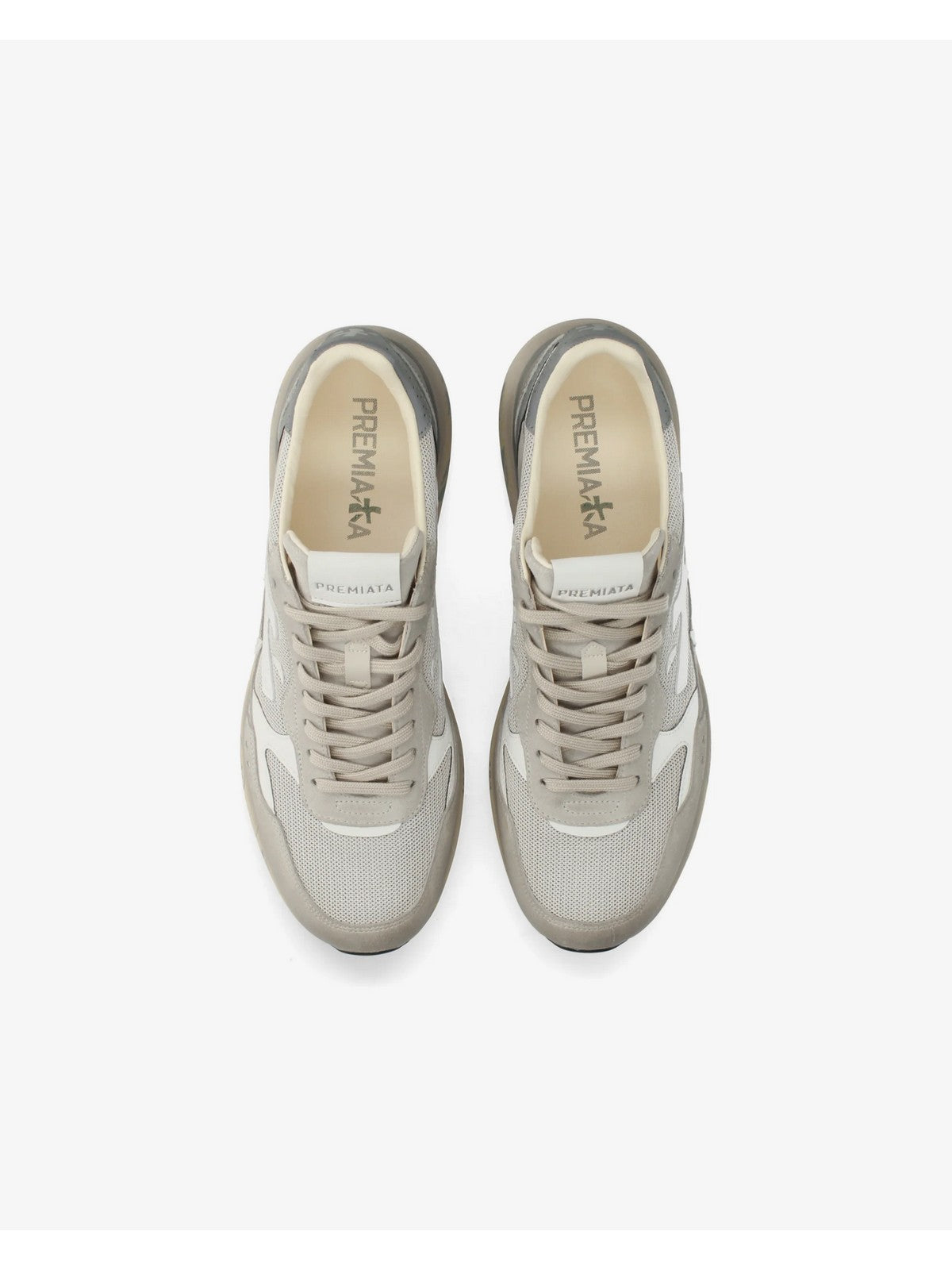 PREMIATA Sneaker Uomo  MICK0.1 VAR 8117 LIGHT GREY gioboutiqueweb
