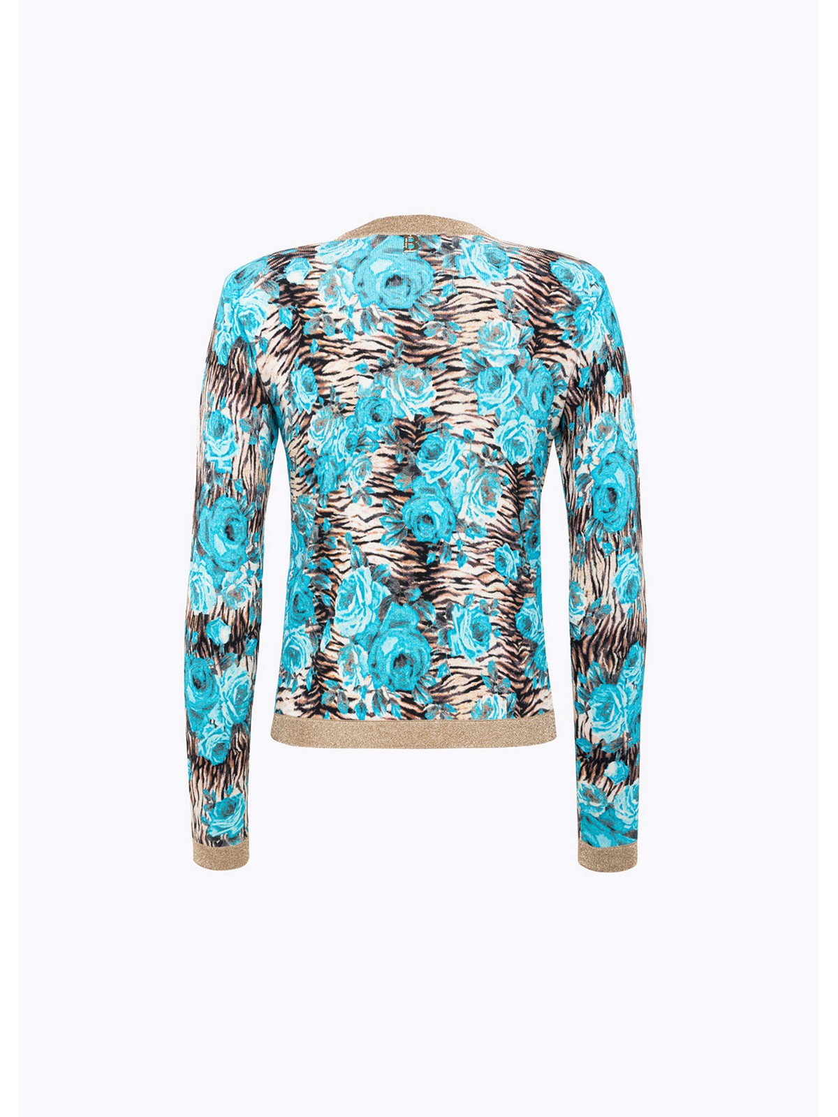 Blugirl Cardigan Woman RA4007MA65E N9208 Blue