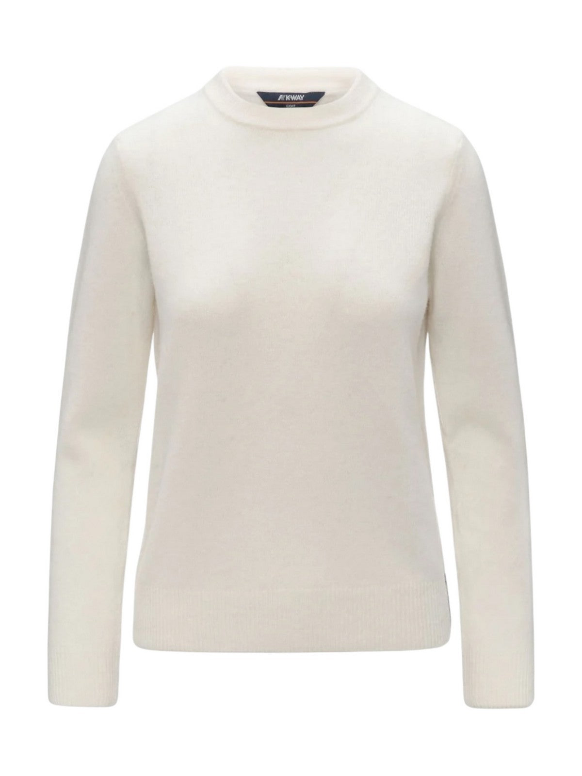 K-WAY Maglione Donna CLARISSE WOOL STRETCH K4138MW X42 WHITE GARDENIA