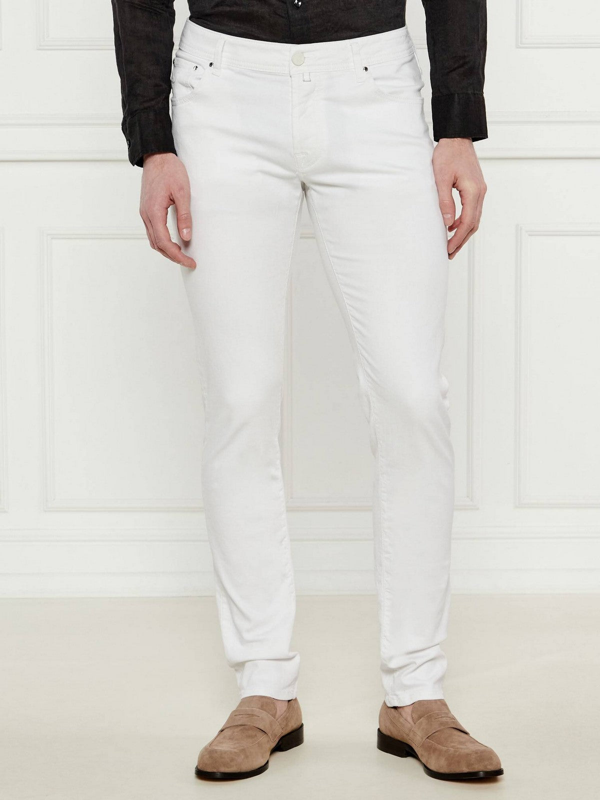 JACOB COHEN Jeans Uomo  JUM_QE007 036 P3732 TR A00 Bianco gioboutiqueweb