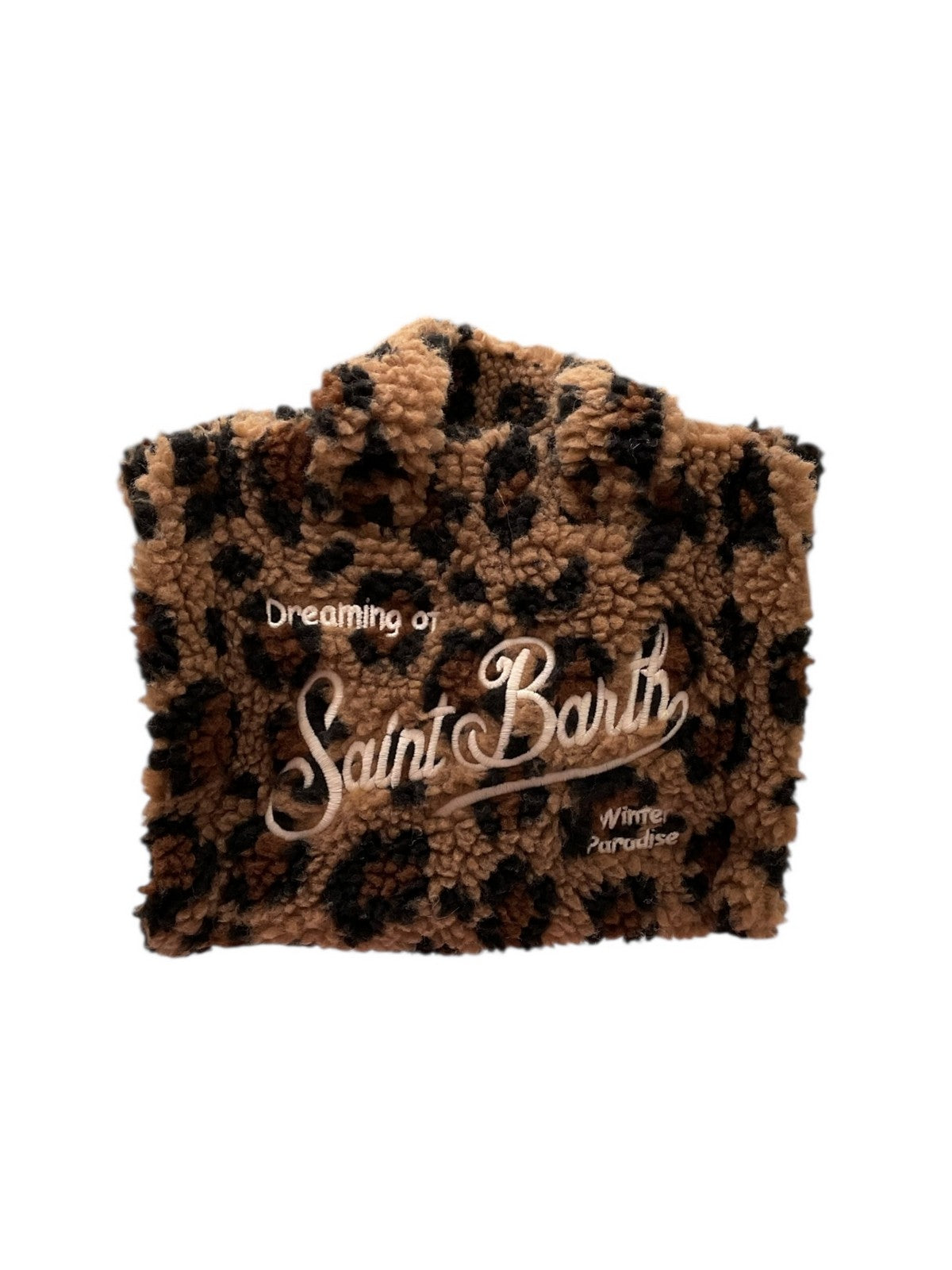MC2 SAINT BARTH Borsa Donna  VANITY MINI TEDDY 01475I LEOPARD 1218 EMB