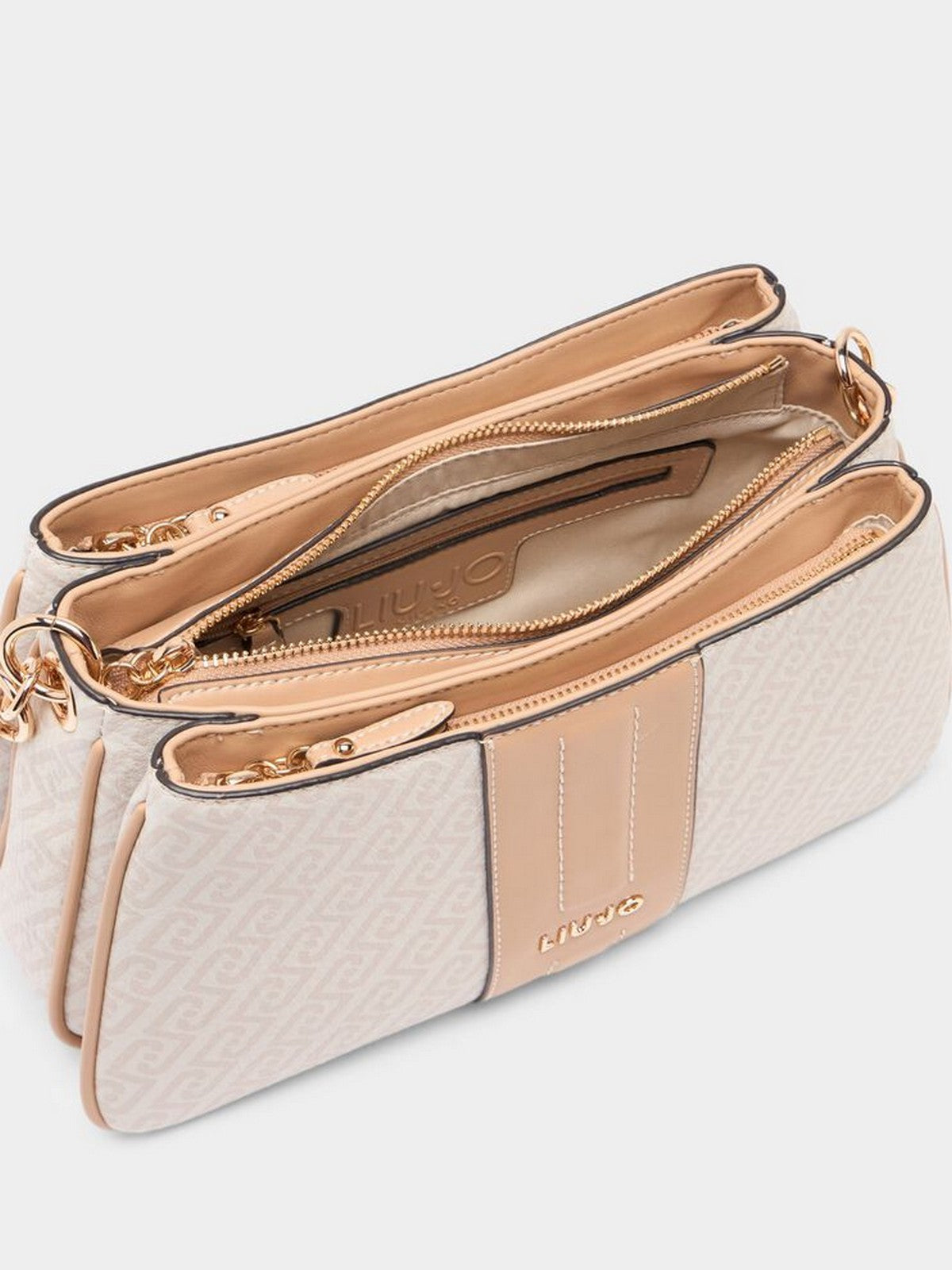 LIU JO ACCESSORIES Borsa Donna  AA6107E1118 C3920 Naturale/dk.cipria