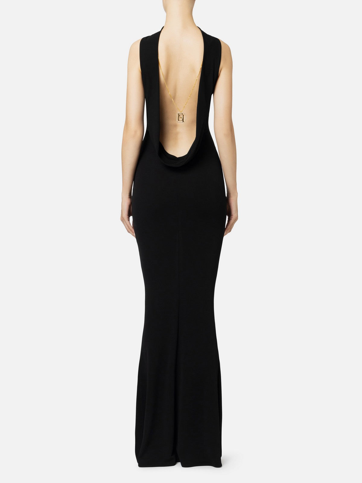 ELISABETTA FRANCHI Abito Donna  AB71647E2 110 Nero gioboutiqueweb