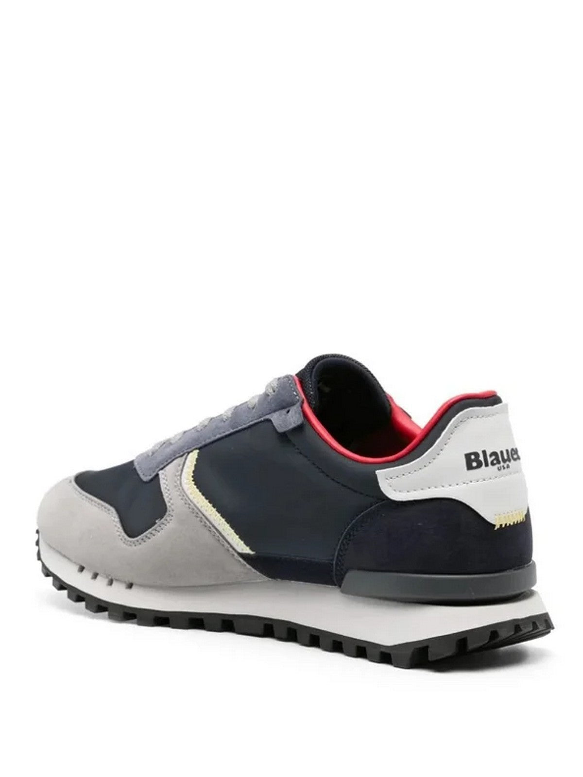 BLAUER Sneaker Uomo DIXON02 S4DIXON02/NYS NVY/RED Blu gioboutiqueweb
