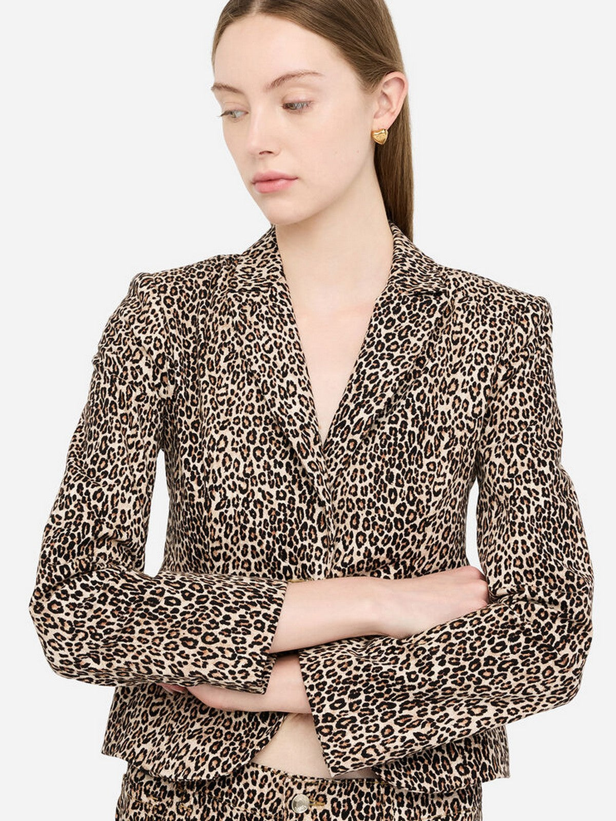 LIU JO BLUE DENIM Giacca Donna  UF5194T016A M9766 Micro spotted beige