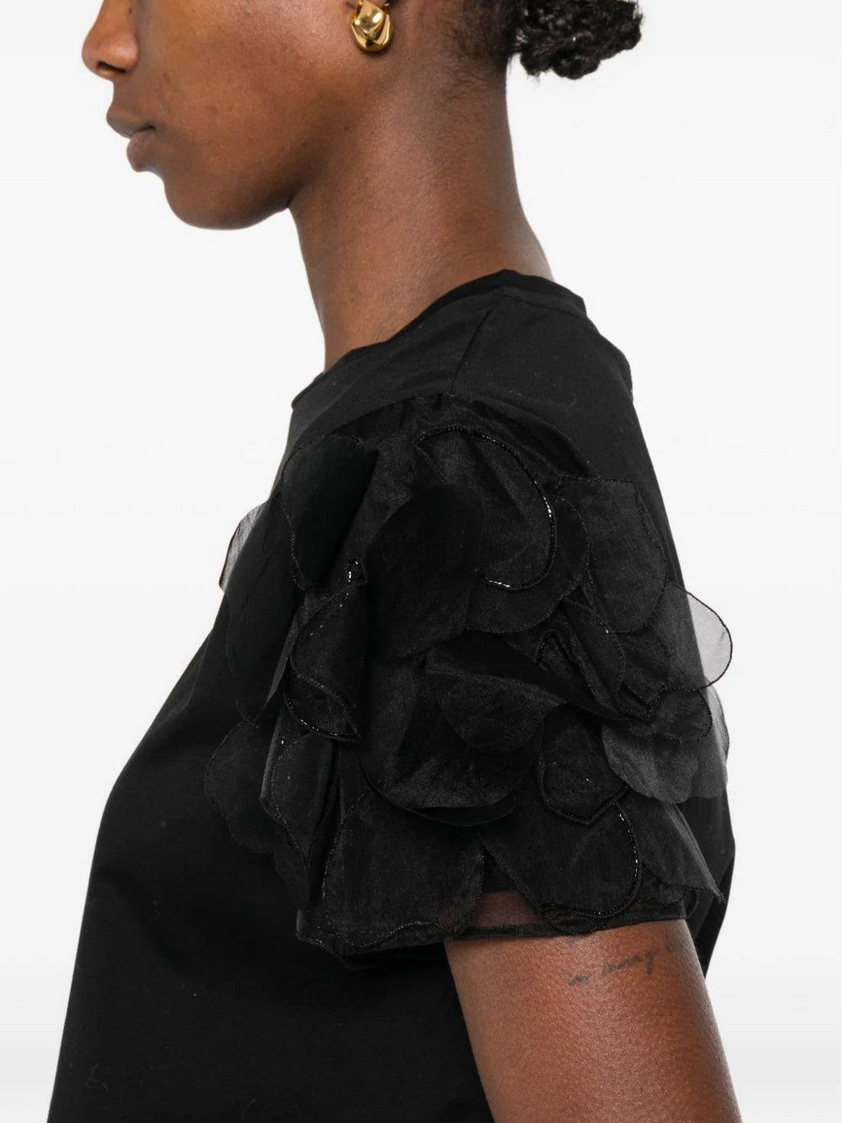 MAX MARA STUDIO T-shirt Donna MSEEDITTI 2616971013600 005 Nero