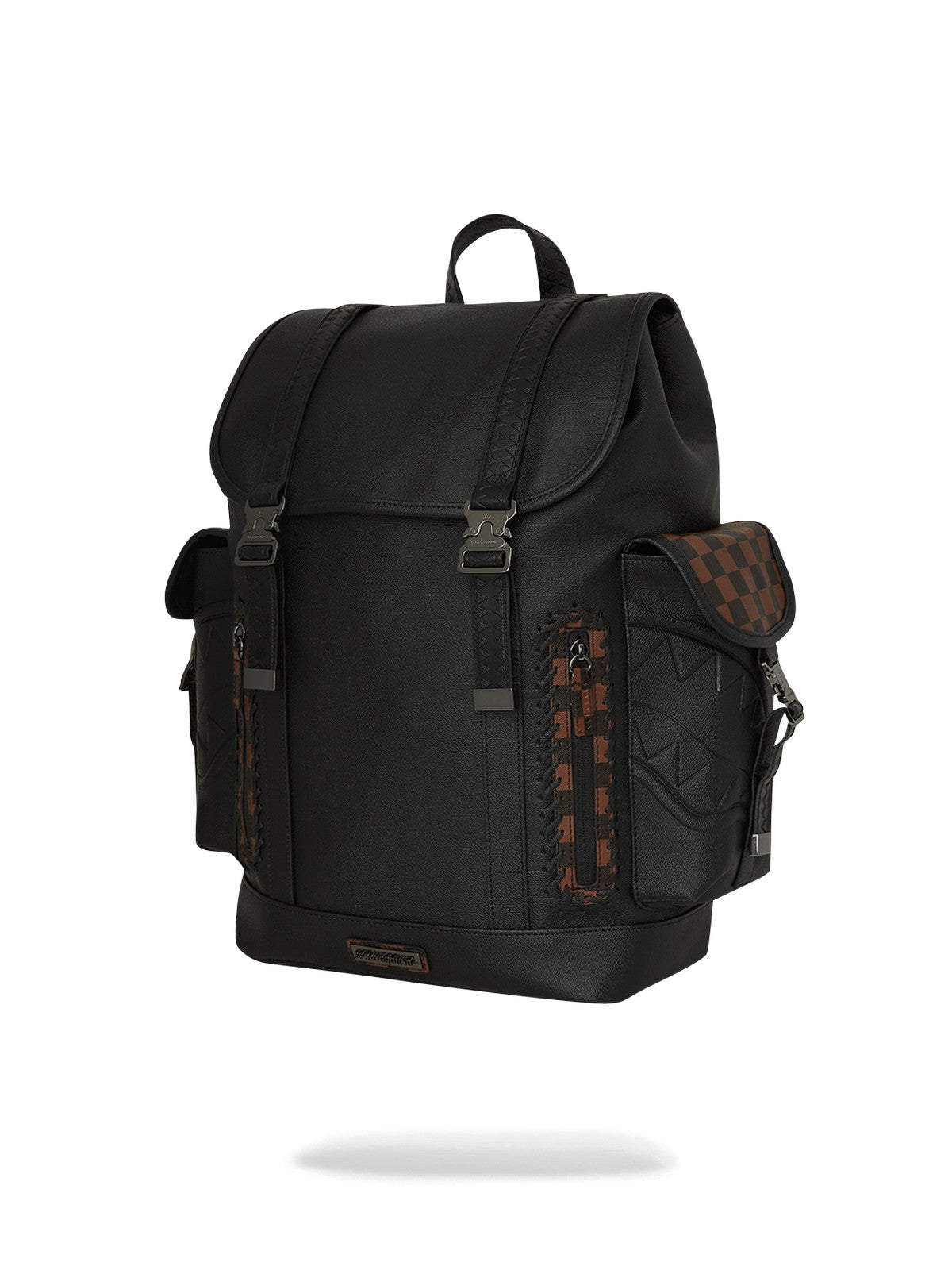 SPRAYGROUND Zaino Uomo DOSE OF CHECK DEUX MONTE CARLO 910B8014NSZ Nero gioboutiqueweb