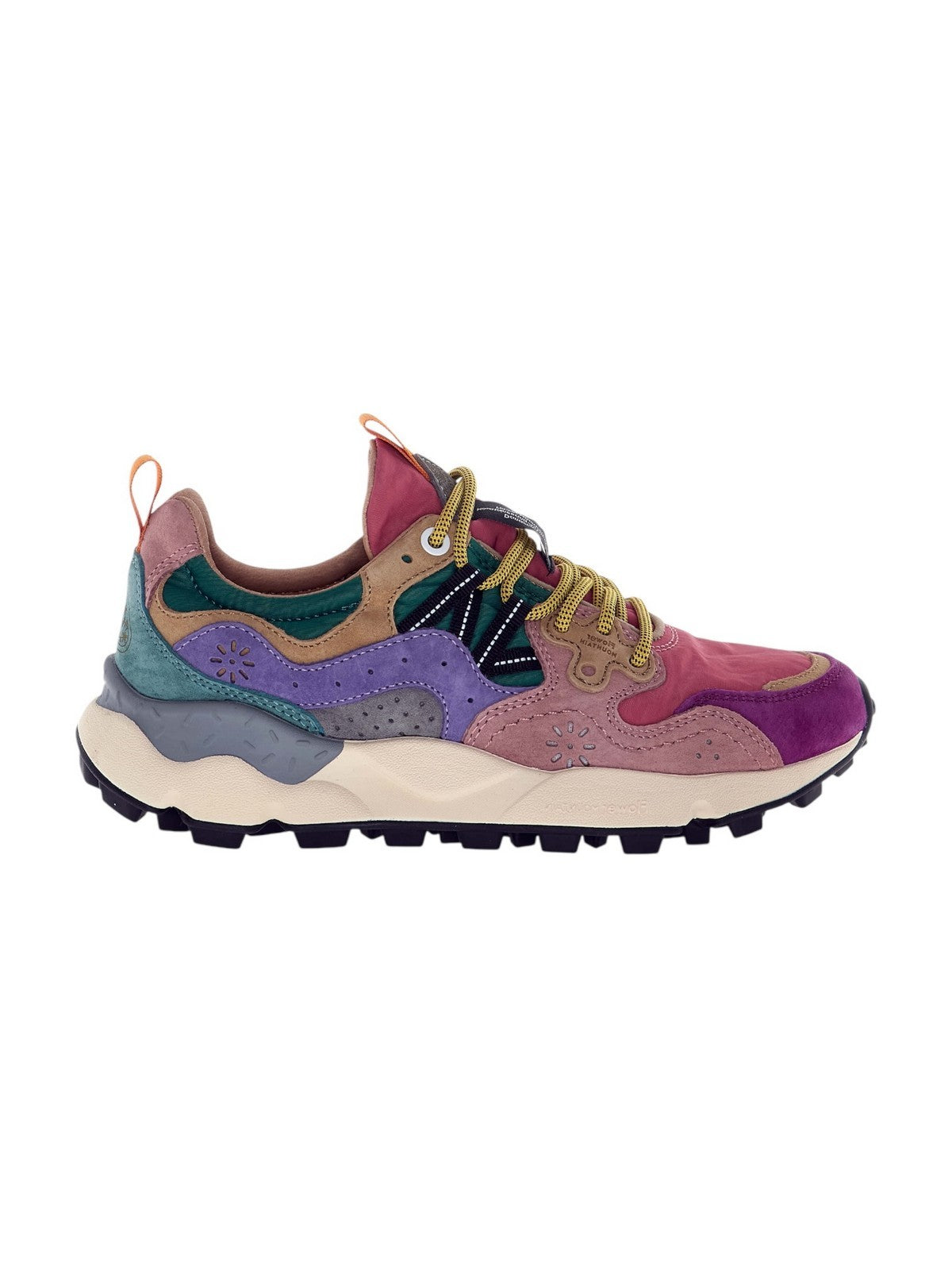 FLOWER MOUNTAIN Sneaker Donna YAMANO 3 WOMAN 2017817-01-1L27 BURGUNDY-FUCHSIA-CIPRIA gioboutiqueweb