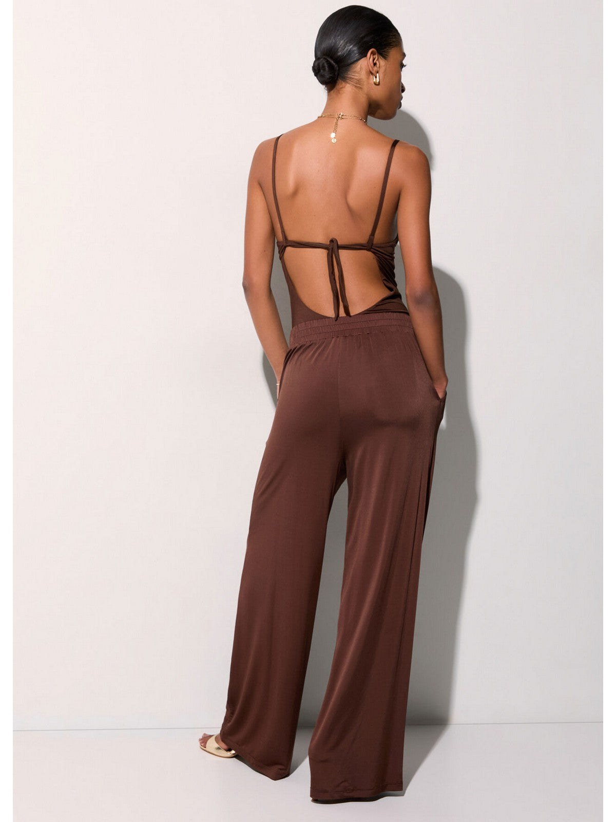 LIU JO BEACHWEAR Pantalone Donna  VA6157J3888 91118 TERRA gioboutiqueweb