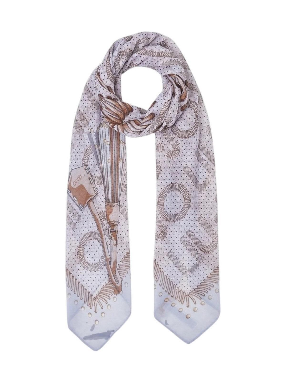 LIU JO SOFT Foulard Donna  2A6037T2745 09C45 Dusty blue gioboutiqueweb