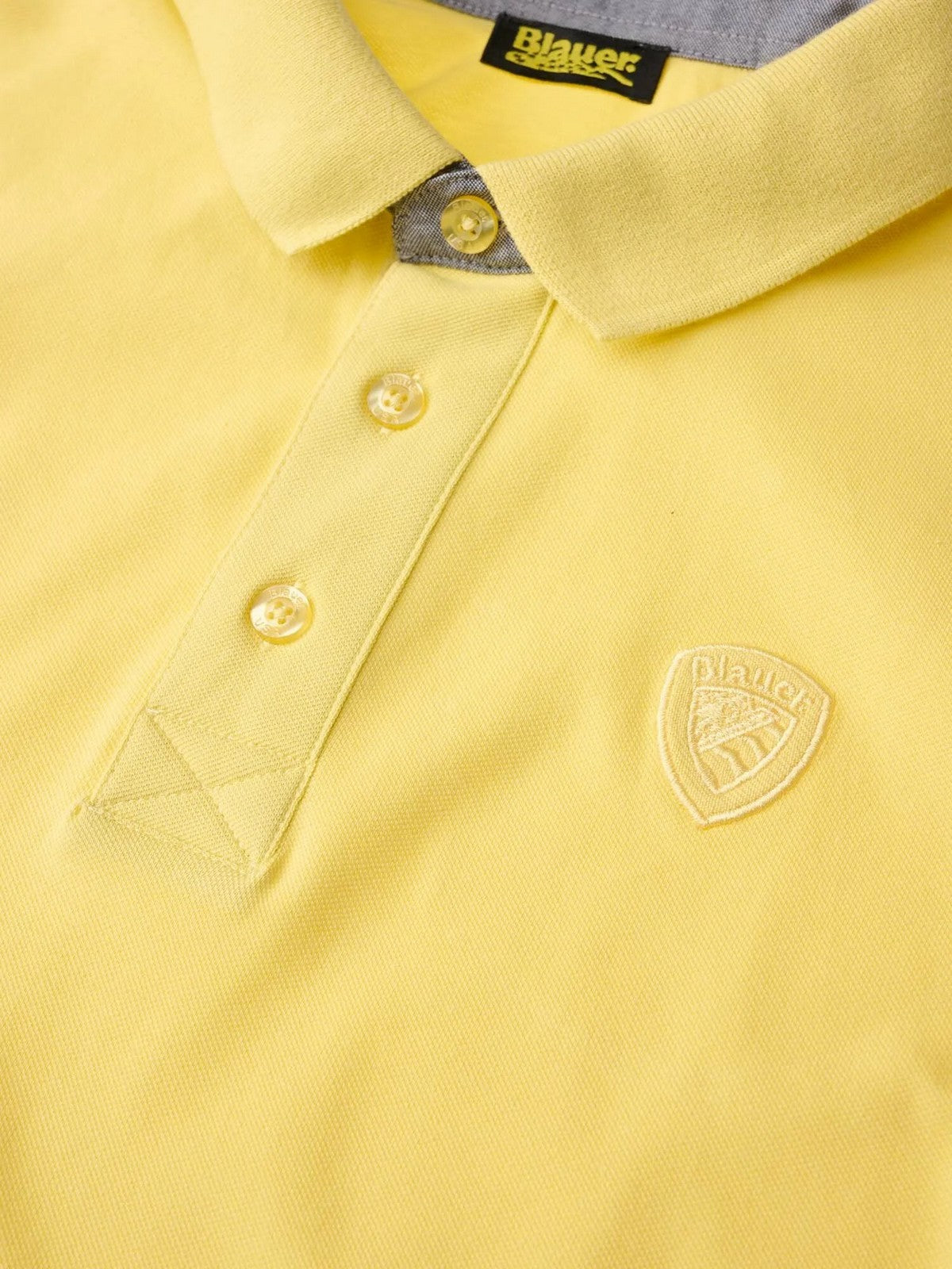 BLAUER Polo Uomo PHILP 26SBLUT02321 007481 234 YELLOW 234