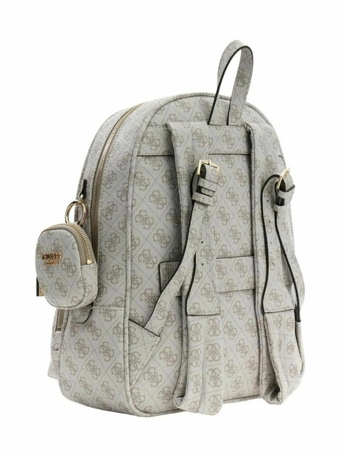 GUESS Zaino Donna POWER PLAY II LRG TECH BCKPCK HWSL71 24350 DKO DARK TAUPE LOGO gioboutiqueweb