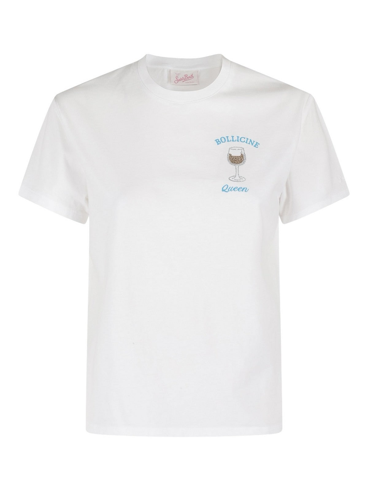 MC2 SAINT BARTH T-shirt Donna  EMILIE 03390H Bianco gioboutiqueweb
