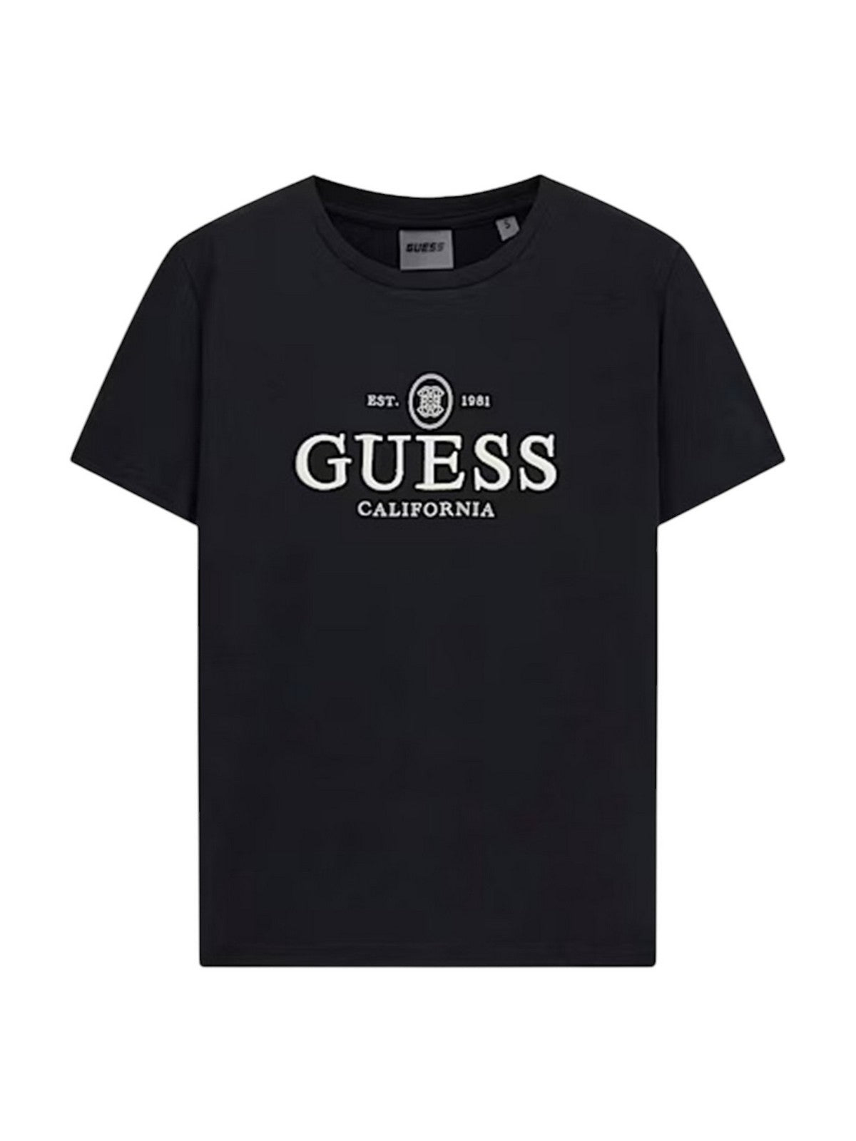 GUESS SPORT T-shirt Donna ARABELLA CN SS T-SHIRT V6RI06 KD741 JBLK Jet Black A996 gioboutiqueweb