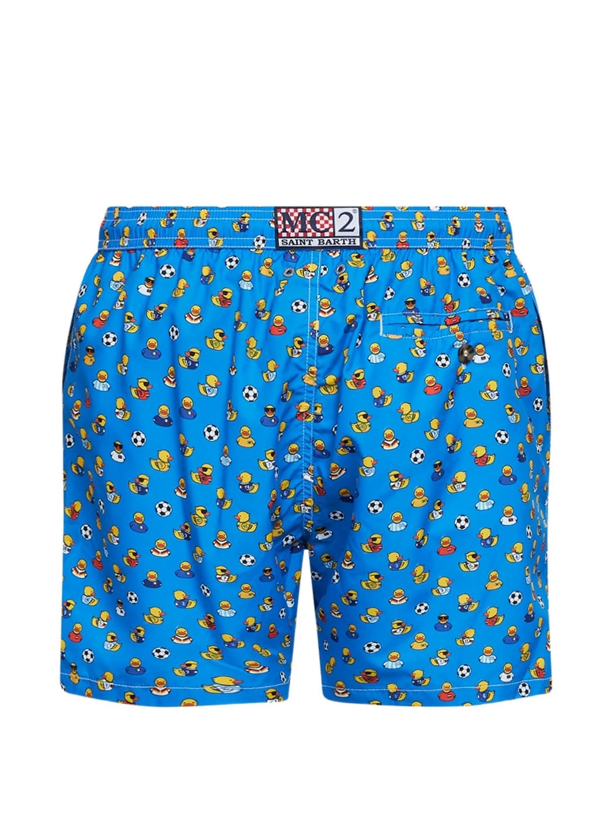 MC2 SAINT BARTH Costume da bagno Uomo  LIGHTING MICRO FANTASY 03291L DUCKY SOCCER 17 gioboutiqueweb