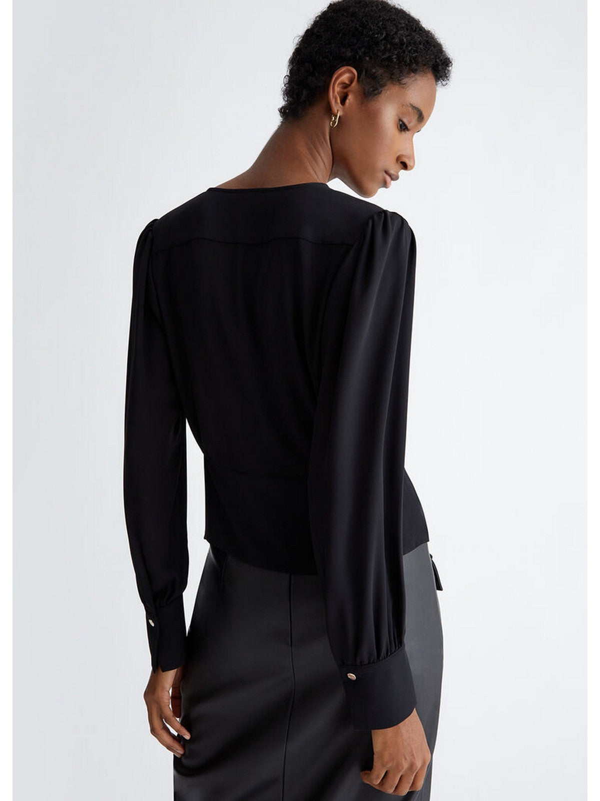 Liu Jo Black Woman Blouse Ca4044TS055 22222 Black