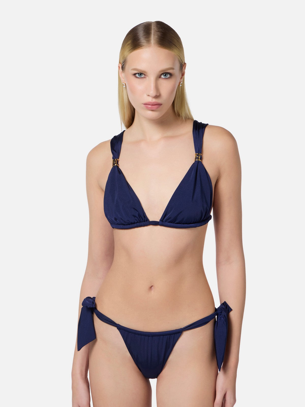 ELISABETTA FRANCHI Costume da bagno Donna  CS66B51E2-DC8 Blu gioboutiqueweb