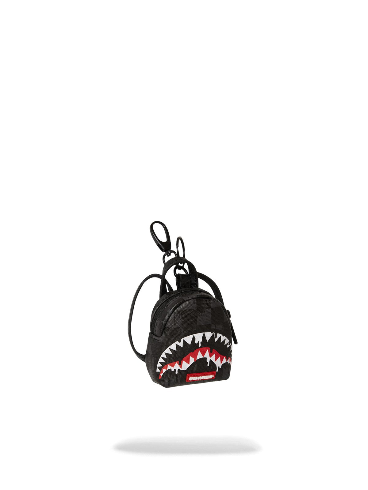 SPRAYGROUND Portachiavi Unisex adulto DRIPPING SHARKS IN PARIS KEYCHAIN 910K7973NSZ Nero