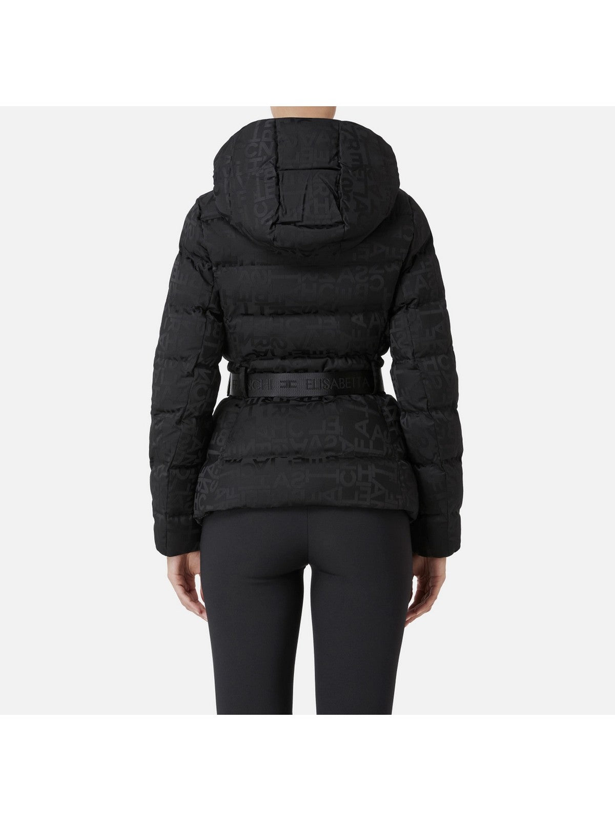 ELISABETTA FRANCHI Piumino Donna  PI70D46E2 110 Nero gioboutiqueweb