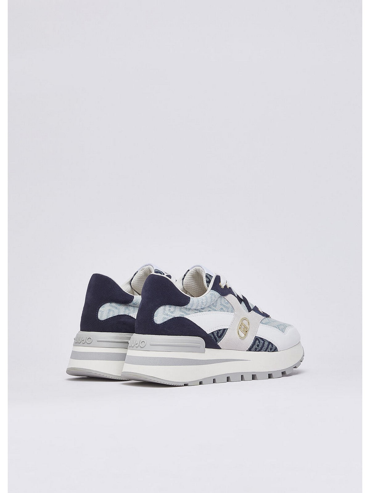 LIU JO Sneaker Donna  BA6035PX827 S3361 DENIM/WHITE