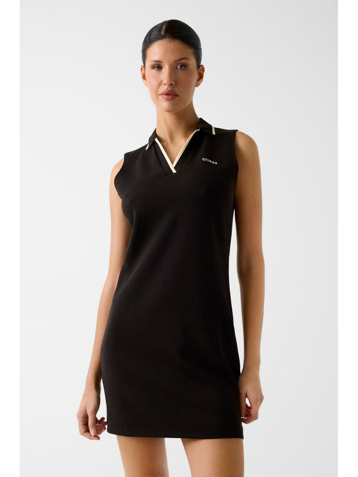 GUESS SPORT Abito Donna JASMINE SLEEVELESS DRESS V6GK02 K2928 JBLK Jet Black A996