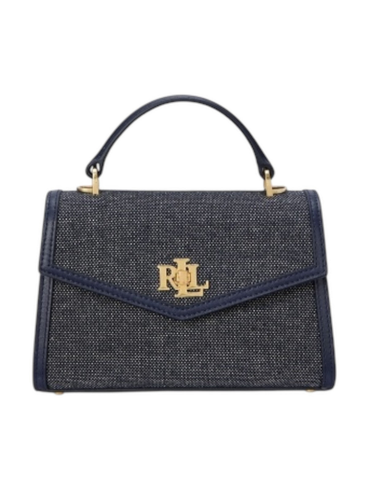 LAUREN RALPH LAUREN Borsa Donna FARRAH SM-SATCHEL-SMALL 431956892 004 Blu gioboutiqueweb