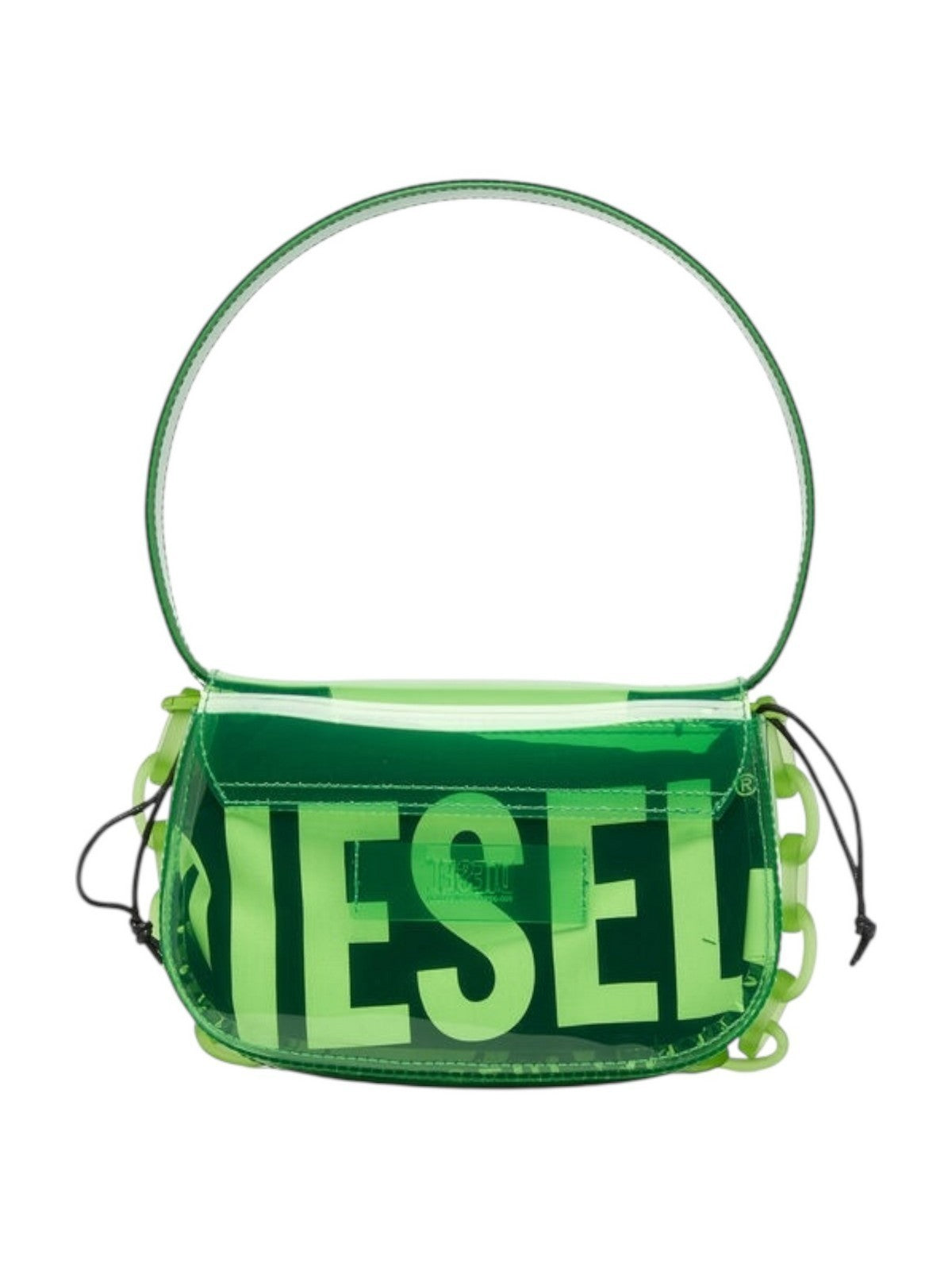 DIESEL Torba Damska 1DR 1DR TORBA NA RAMIĘ X08396 P8763 T7283 300 - ZIELONA