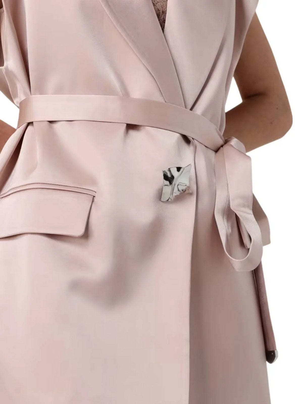 PINKO Giacca Donna MELANZANA GIACCA SATIN 106585-A1Y5 Q35 ROSA MOGANO gioboutiqueweb