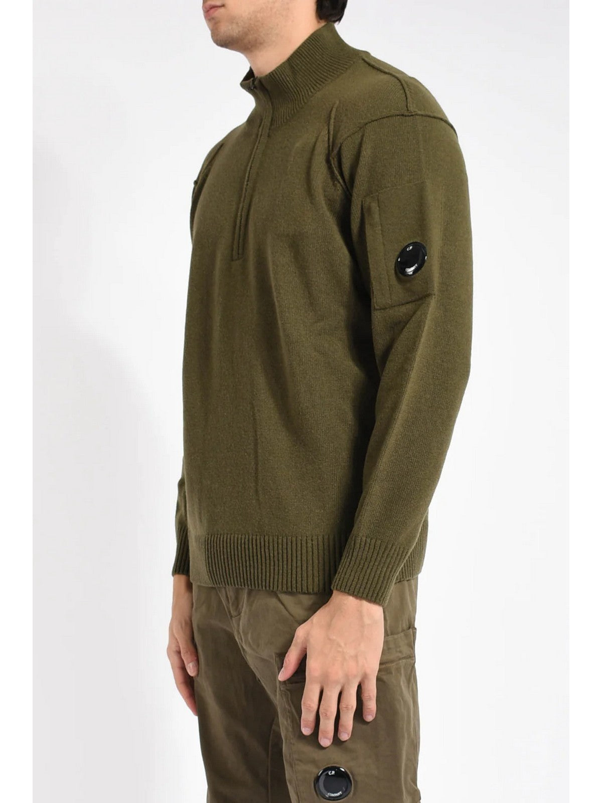 C.P. COMPANY Maglione Uomo  RFCMKN709A110149A 683 683 - IVY GREEN